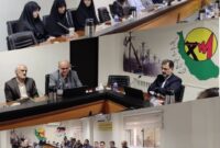 جلسه مدیران عامل و فرماندهان پایگاه مقاومت بسیج شرکت های تابعه وزارت نیرو