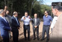 بازدید اعضای شورای اسلامی شهر و شهردار رشت از بهسازی لندفیل سراوان و کارخانه کود آلی گیلان