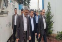 بازدید معاون وزیر بهداشت از پروژه در دست احداث بیمارستان جایگزین پورسینا