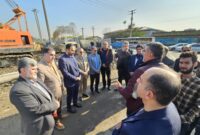 پیشرفت ۱۴ درصدی تقاطع غیر همسطح شهدای نیروی دریایی