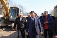 بازدید فرمانده پلیس راهور گیلان و شهردار رشت از پروژه های طرح میثاق