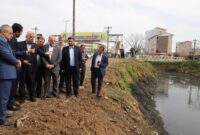 عملیات اجرایی پروژه فاضلاب سیاه اسطلخ رشت آغاز شد/ شناسایی ۱۰۰ نقطه آلودگی زرجوب و گوهر رود