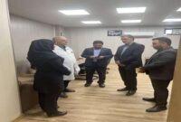 بازدید معاون تحقیقات و فناوری دانشگاه علوم پزشکی گیلان از مرکز آموزشی و درمانی حشمت رشت