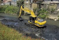 آغاز عملیات لایروبی رودخانه های شهر رشت