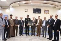 دیدار رییس، اعضای شورای اسلامی و شهردار رشت با فرمانده مرکز آموزش تخصص های دریایی باقرالعلوم(ع) نداجا رشت