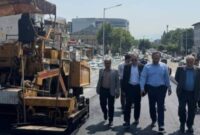 آغاز عملیات گسترده روکش آسفالت و بهسازی معابر اصلی و فرعی در مناطق پنج‌گانه شهری
