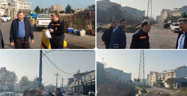 بازدید مدیرعامل شرکت توزیع نیروی برق گیلان از پروژه جابه‌جایی شبکه‌های توزیع برق اطراف میدان امام حسین(ع) شهرستان رشت